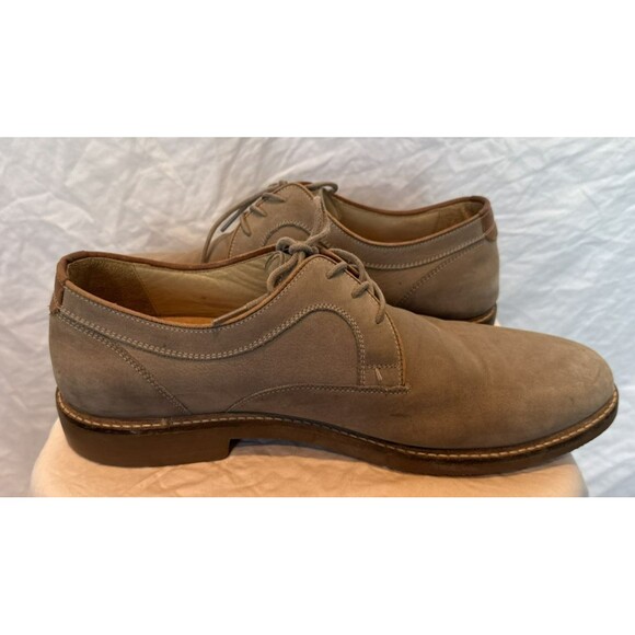 Johnston & Murphy Lace Up Oxford 11.5M Sheepskin Grey Taupe main image 6